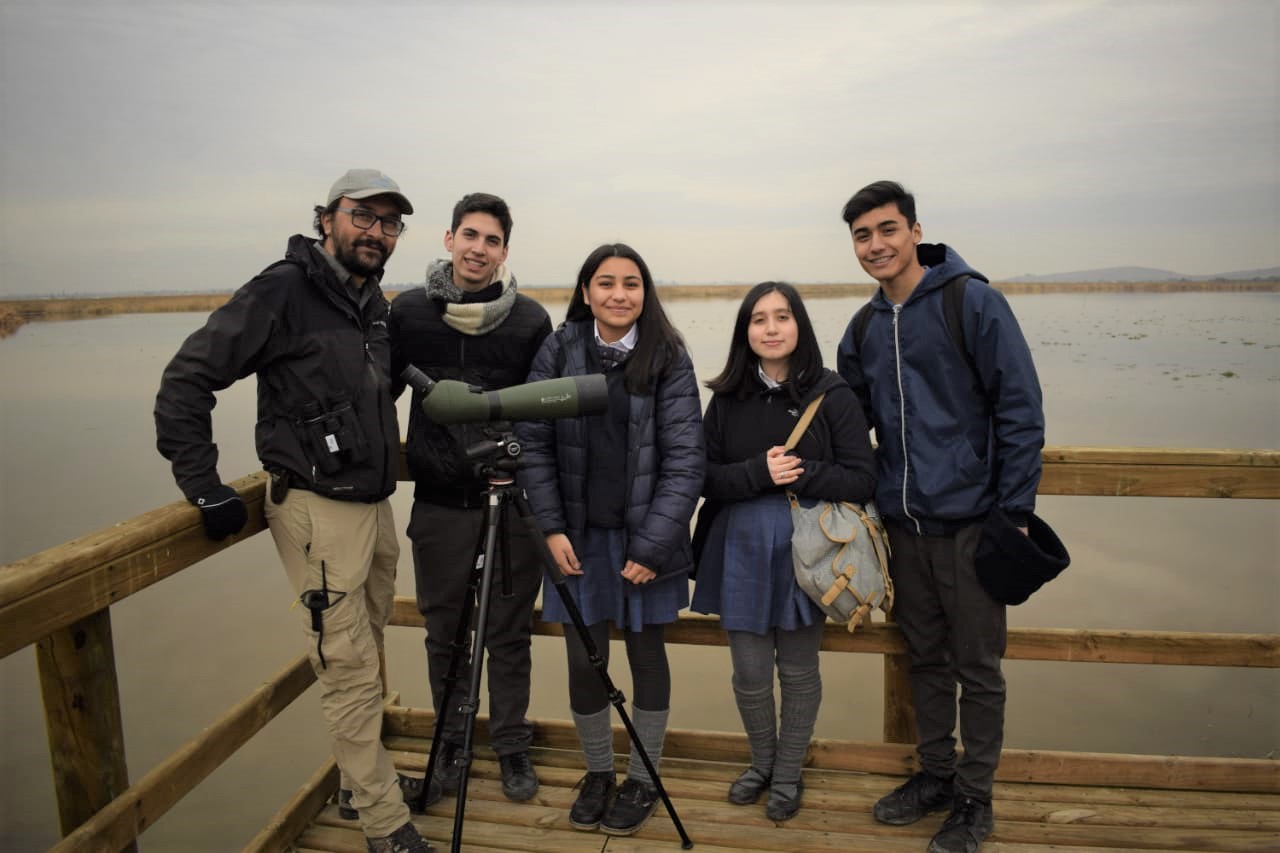 Zona de ganadores Participación de estudiantes en Proyecto Humedal