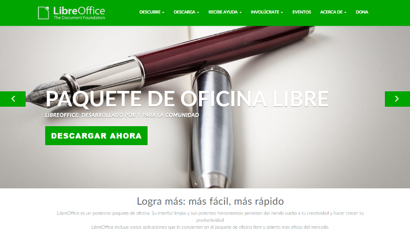 LibreOffice - Suite de oficina | educarchile