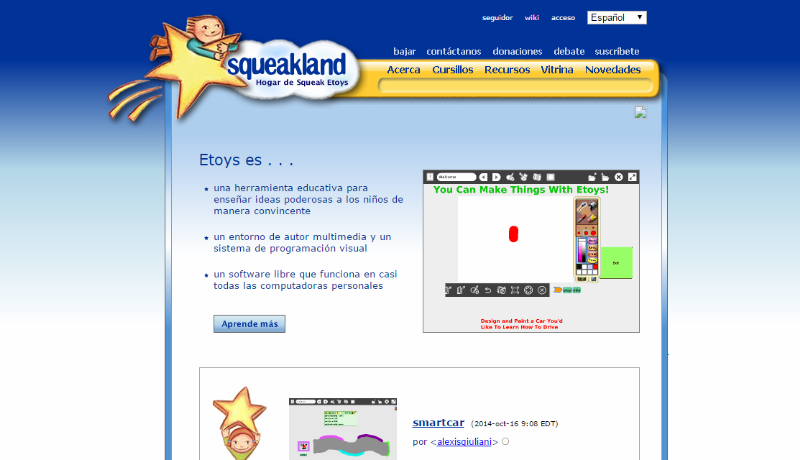 Portada Etoys Portada Etoys