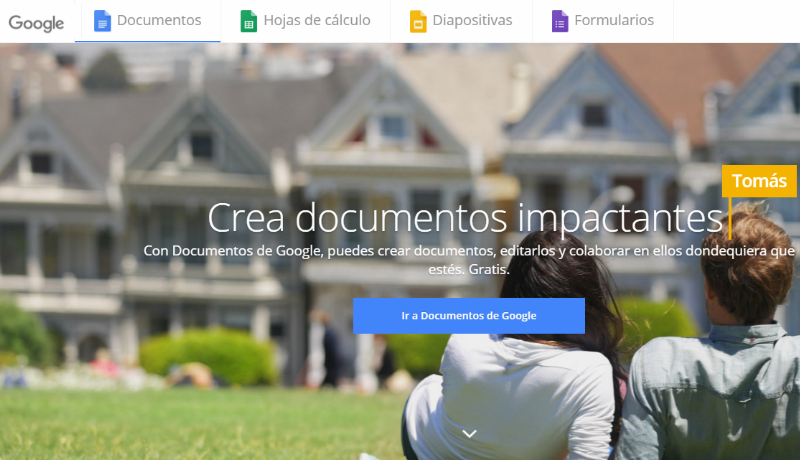 Portada Google Docs