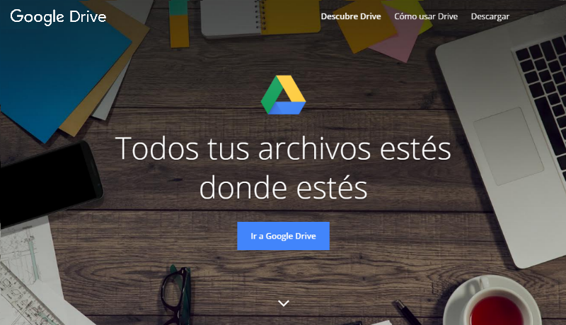 Portada Google Drive