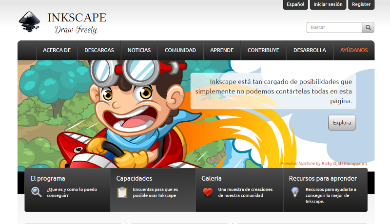 Portada Inkscape