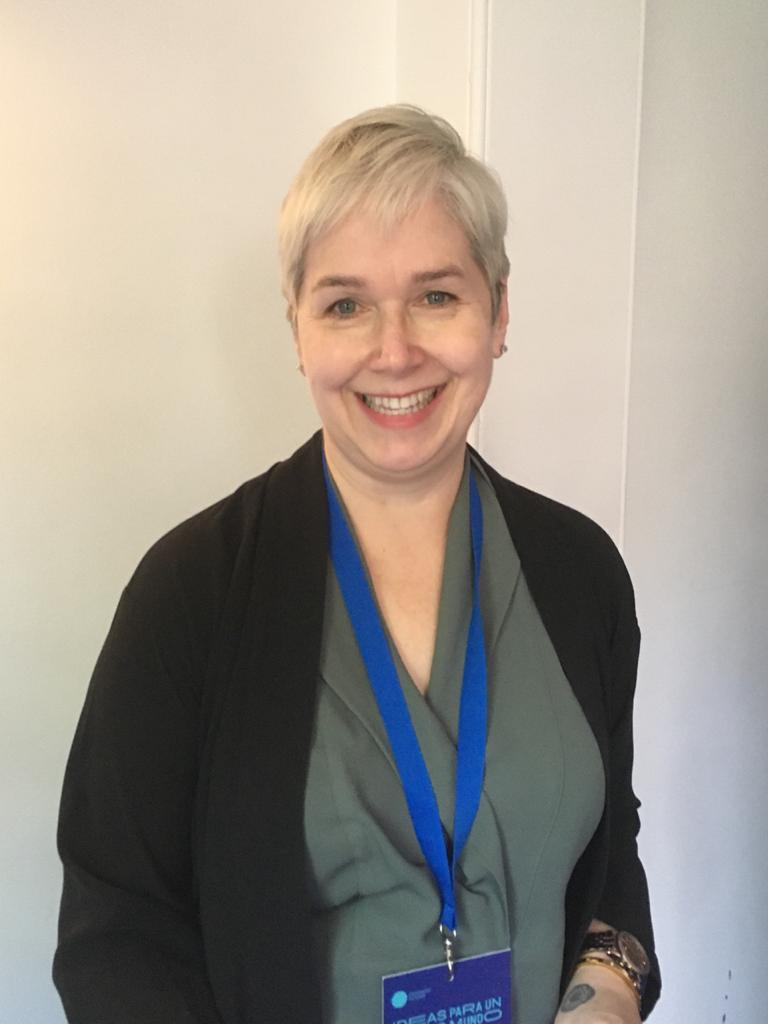Linda Elkins-Tanton, líder de la misión espacial Psique de la Nasa Linda Elkins-Tanton, entrevistada por educarchile en el Congreso Futuro 2020