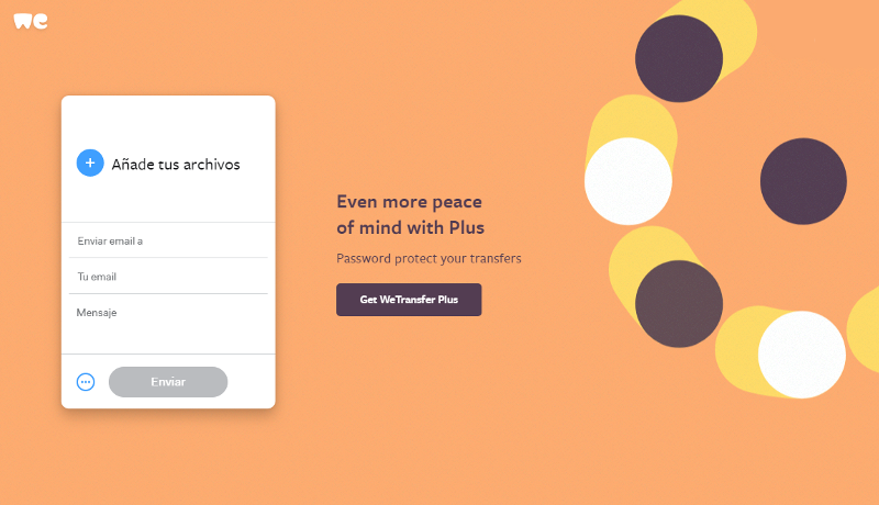 Portada WeTransfer