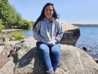 Jeanette Campos - Profesora de Tecnología del Liceo Antonio Varas de Lago Ranco