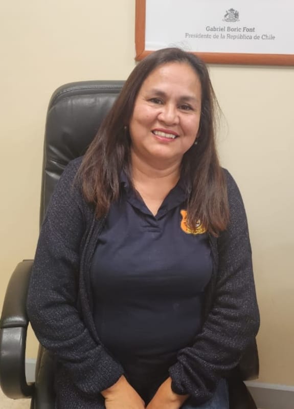 Fresia Cortés, directora del establecimiento Fresia Cortés, directora del establecimiento