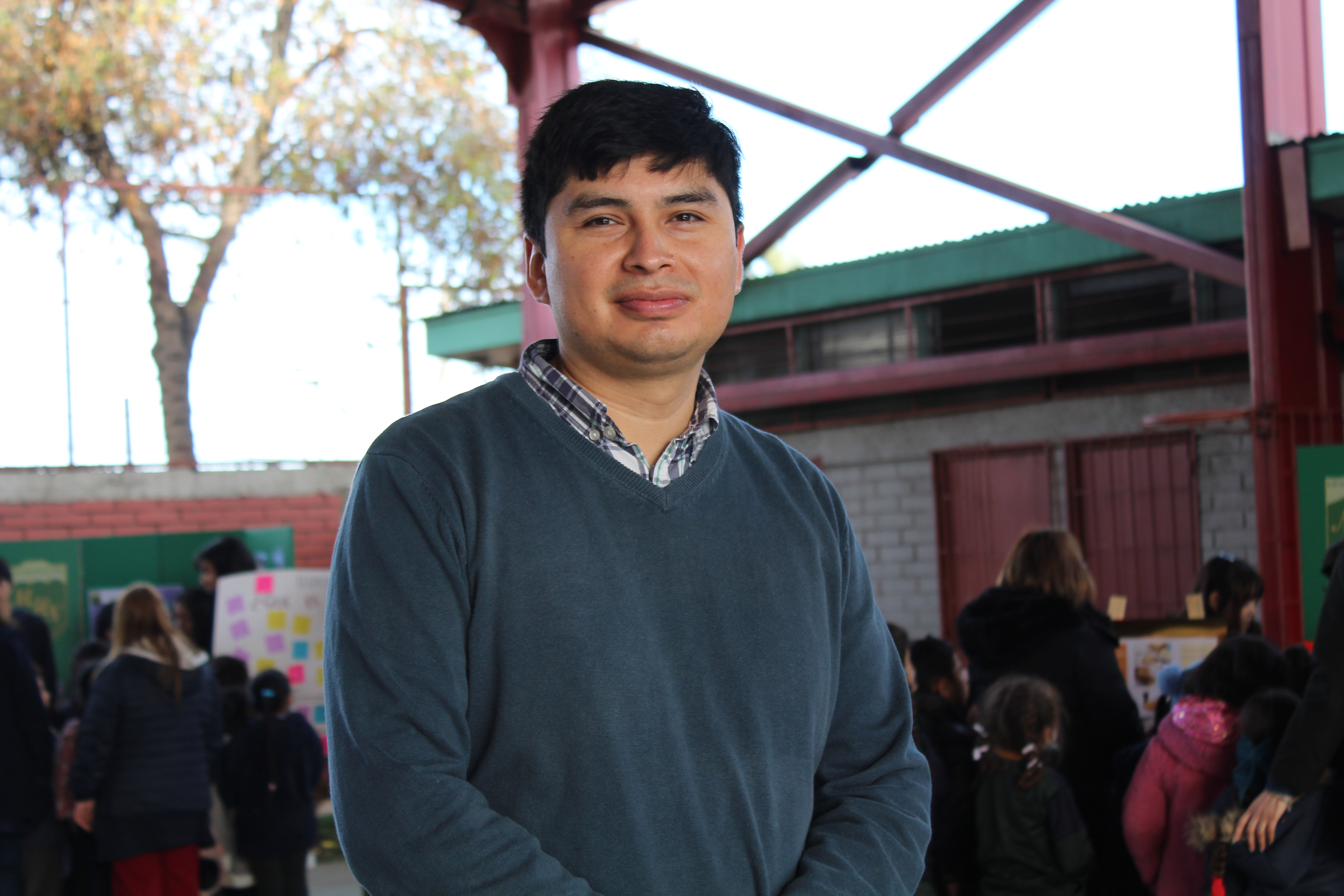 René Riquelme Silva, docente coordinador de los proyectos ABP