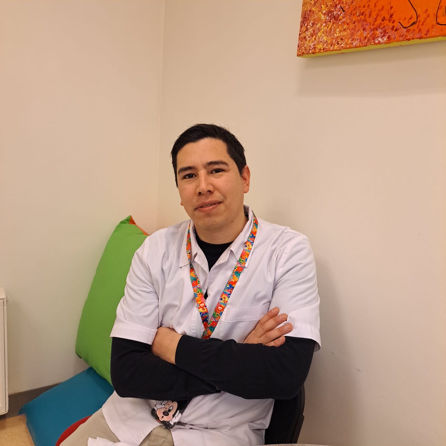 Johny Retamal, psicólogo del Instituto Teletón de Valdivia Johny Retamal, psicólogo del Instituto Teletón de Valdivia