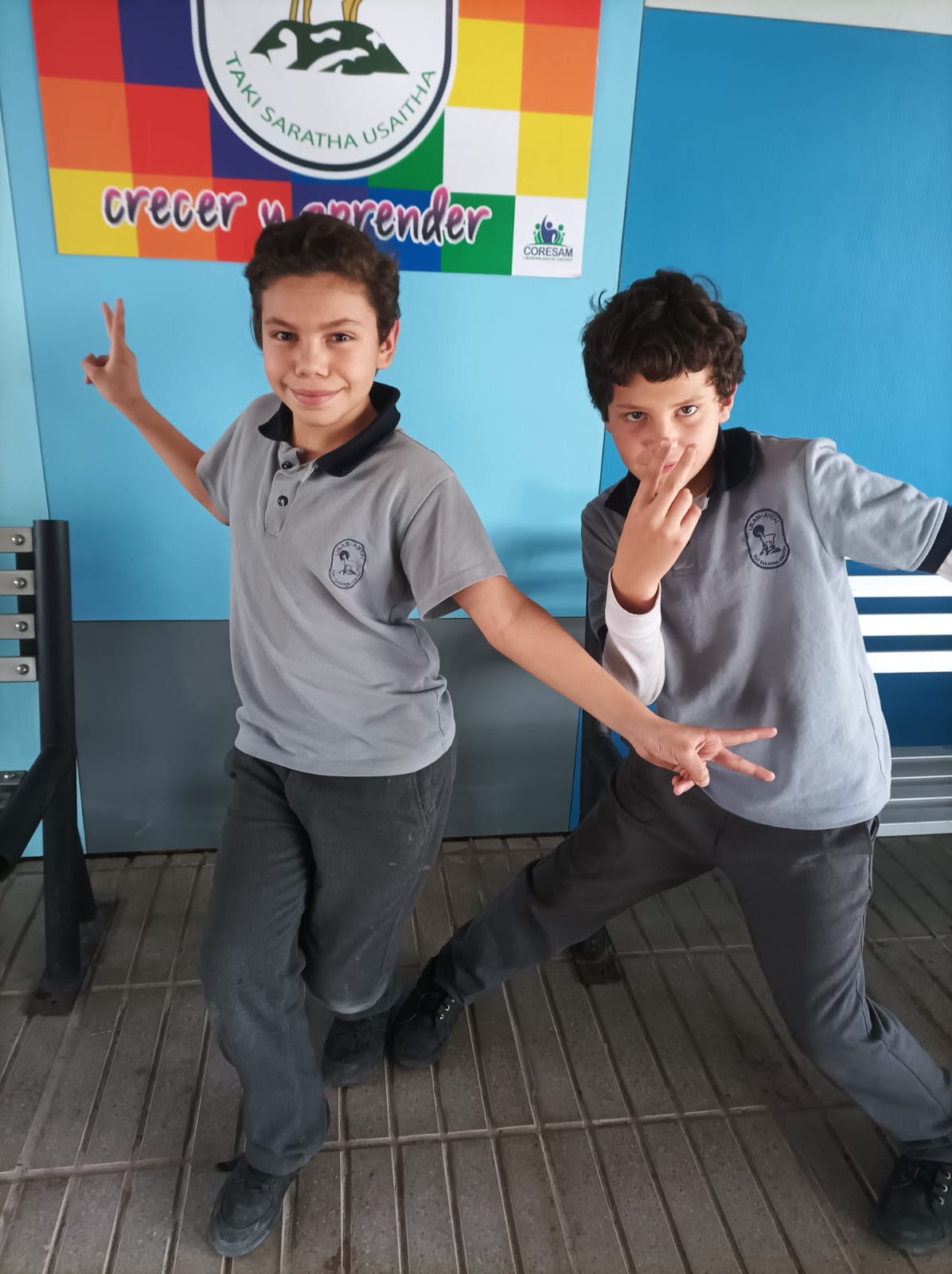 Estudiantes 5° básico Escuela Likan Antai de Conchalí Estudiantes 5° básico Escuela Likan Antai de Conchalí