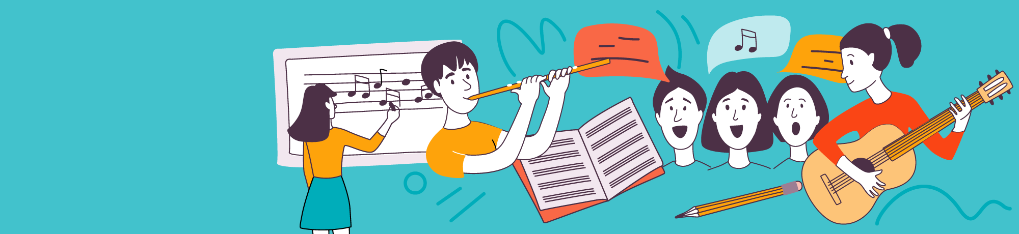 Lectura, escritura y comunicación oral en música