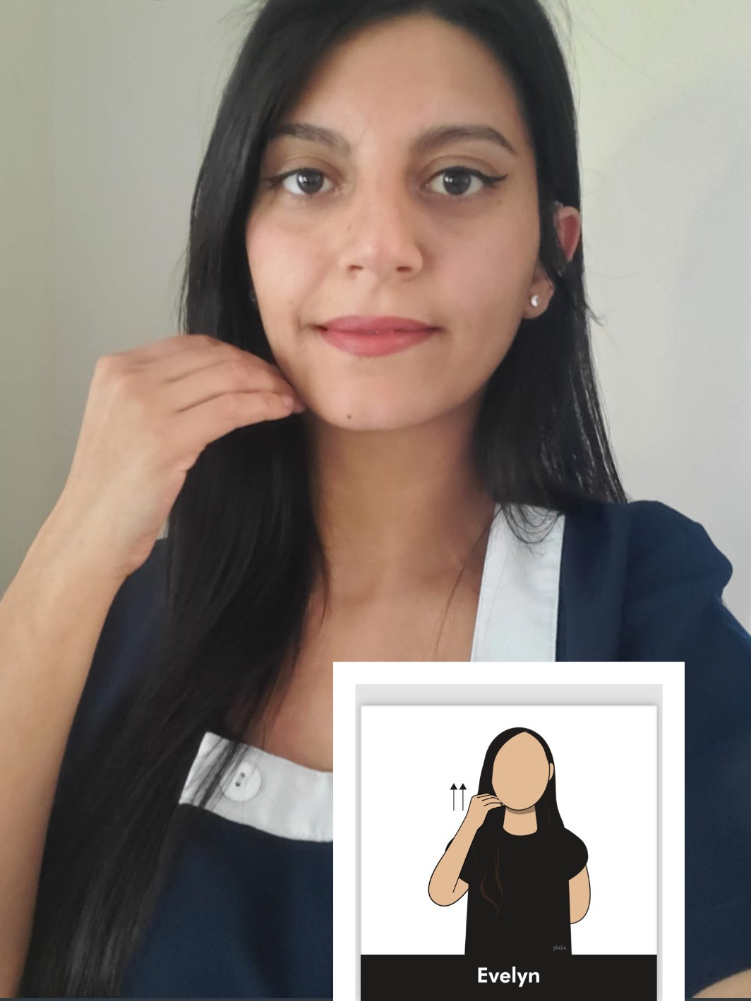 Evelyn Carvajal, coeducadora sorda