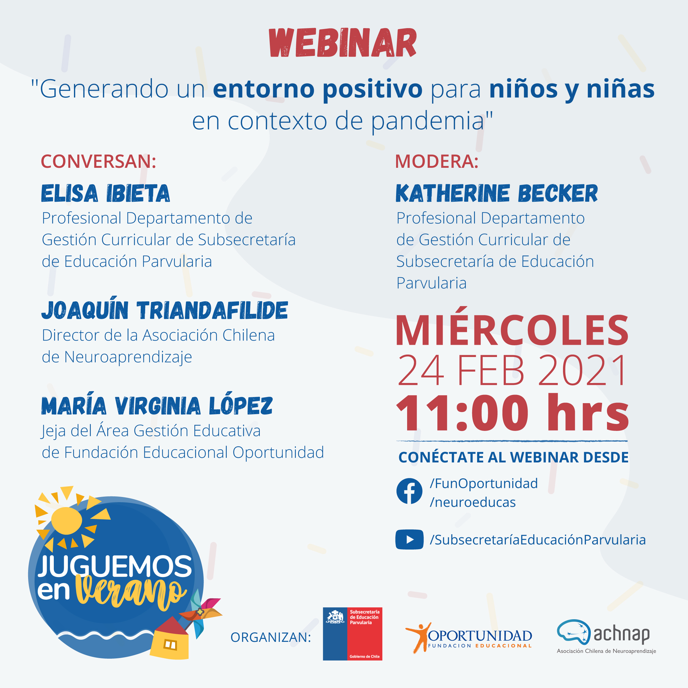 Webinar juguemos en verano