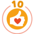 Has recibido 10 me gusta