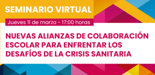 Nuevas alianzas de colaboración escolar para enfrentar los desafíos de la crisis sanitaria