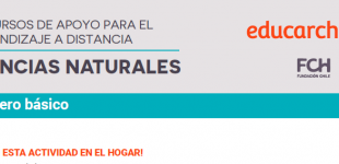 Recursos de apoyo para el aprendizaje a distancia | Ciencias Naturales | 1° básico