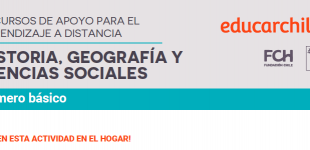 Recursos de apoyo para el aprendizaje a distancia | Historia, Geografía y Ciencias Sociales | 1° básico