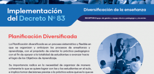 Planificación diversificada