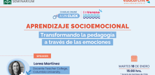 Charla a un clic: Aprendizaje socioemocional: transformando la pedagogía a través de las emociones