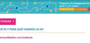 Actividad 1: ¿Qué es y para qué usamos la IA?