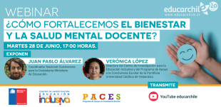 Te invitamos al webinar ¿Cómo fortalecemos el bienestar y la salud mental docente?