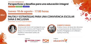 Charla: “Pautas y estrategias para una convivencia escolar sana e inclusiva”