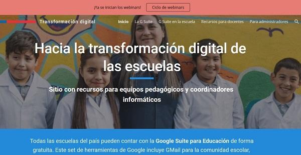 Hacia la transformación digital de las escuelas