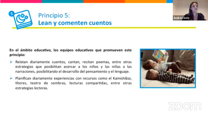 Principio 5: sugerencias para la educación parvularia