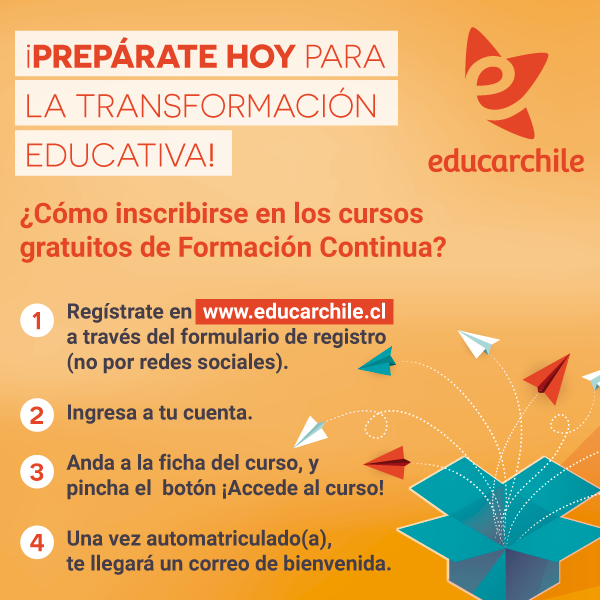 Prepárate para la transformación educativa