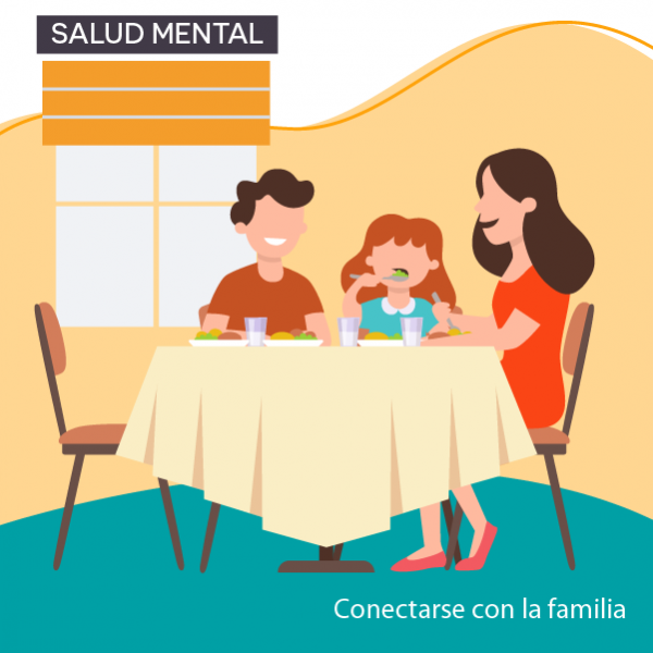 Salud Mental - Fortalecer vínculos con familiares o personas con las que convivimos