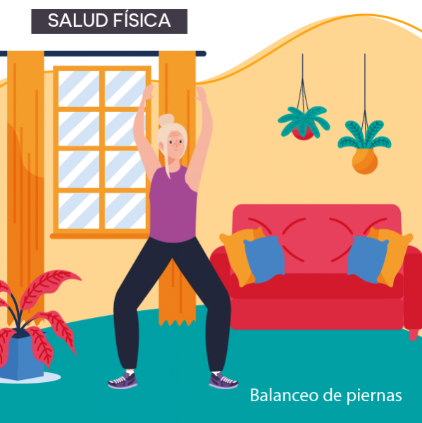 Salud Física - Ejercicio de piernas 