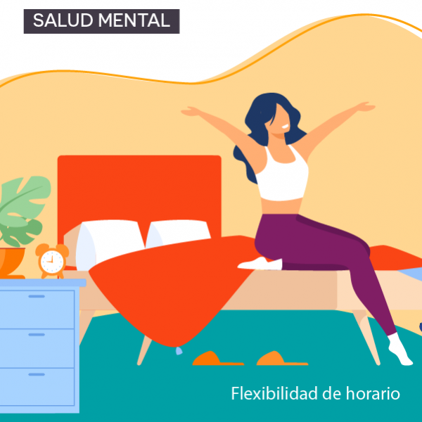  Salud Mental - Flexibilizar horarios y planificar el día sin presiones