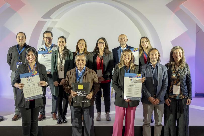 Primer grupo de nuevas escuelas que se integraron a la Red de Escuelas Líderes 