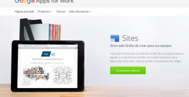 Portada Google Sites