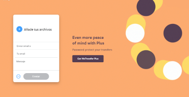 Portada WeTransfer