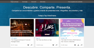 Portada Slideshare