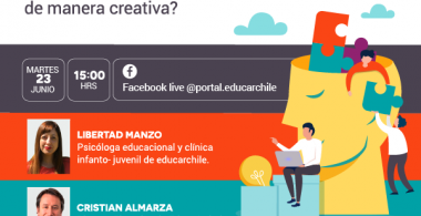 Afiche promocional taller virtual cómo trabajar la salud mental