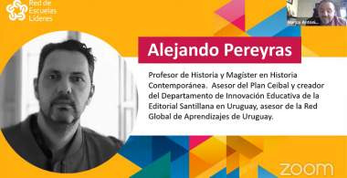 Alejandro Pereyras, líder de la Red Global de Aprendizajes de Uruguay