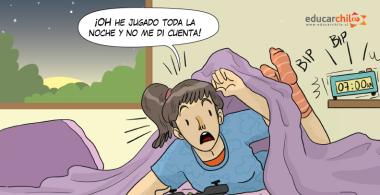 Tecnoadicción a video juegos