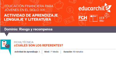 Actividad de Aprendizaje Lenguaje: Riesgo y Recompensa - Lección 1