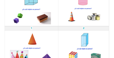 Actividad de aprendizaje | Figuras 3D - Cuerpos geométricos | NT2
