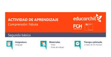 Comprensión: Fábula