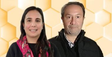 Astrid Galdames y José Manuel Vergara, son líderes educativos que participan en el programa RCI