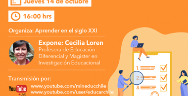 Charla “Evaluación para el aprendizaje en las nuevas bases curriculares de Enseñanza Media”