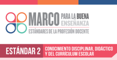 Estándar 2 - Conocimiento disciplinar, didáctico y del curricular escolar