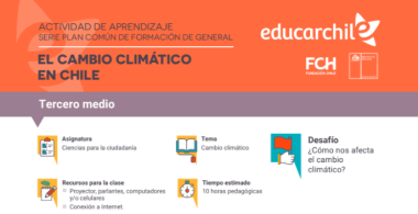 El cambio climático en Chile