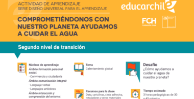 Comprometiéndonos con nuestro planeta ayudamos a cuidar el agua