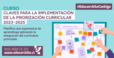 Conoce más sobre la priorización curricular 2023-2025 e implementala de manera innovadora a través de nuestro nuevo curso