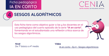 Ficha pedagógica Sesgos algorítmicos