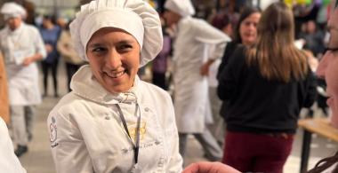 Estudiantes de gastronomía del CTP Maipú